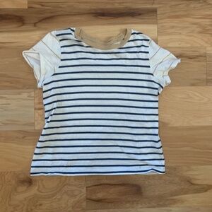 Madewell striped sailor top